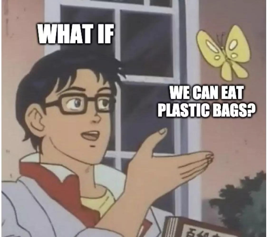 Japanese Invents Edible Plastic Bag Meme