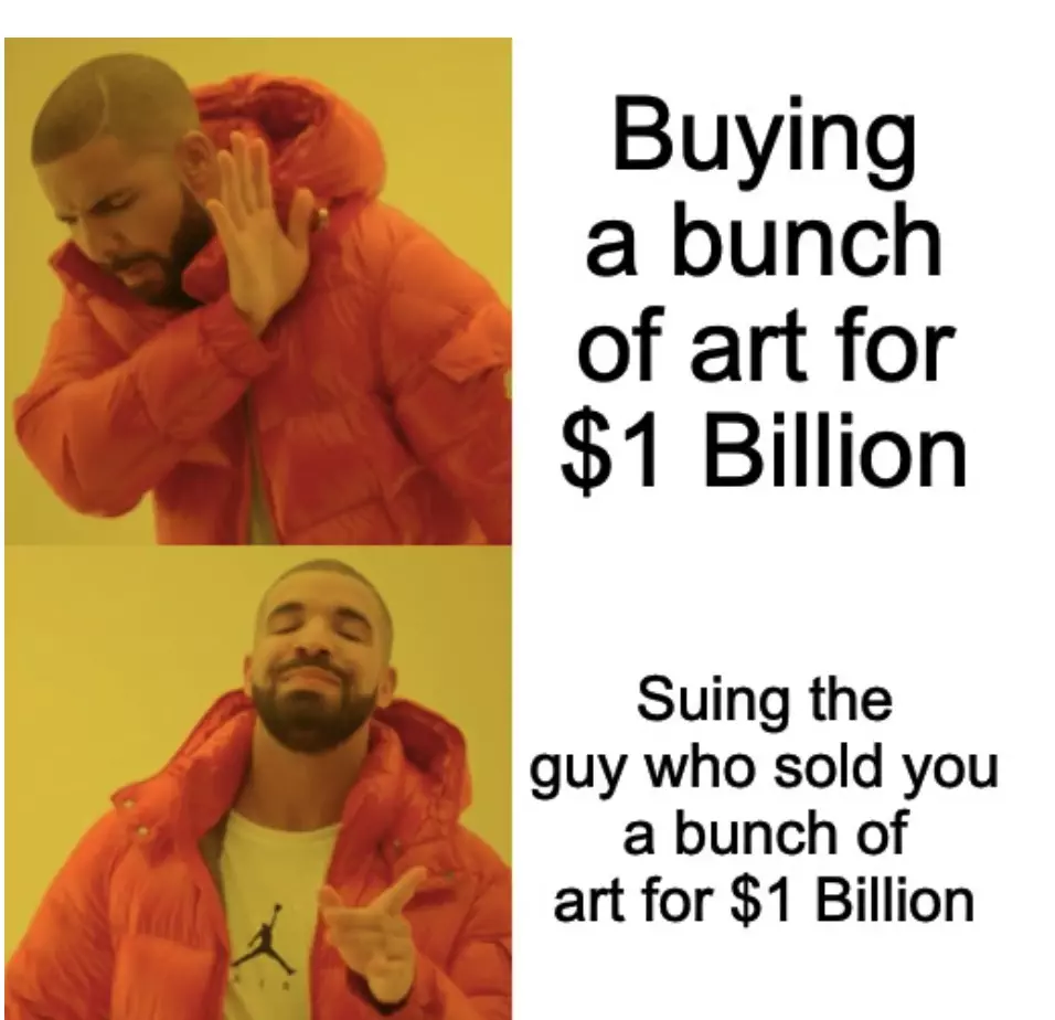 Leonardo Art For 1 Billion Dollars Meme