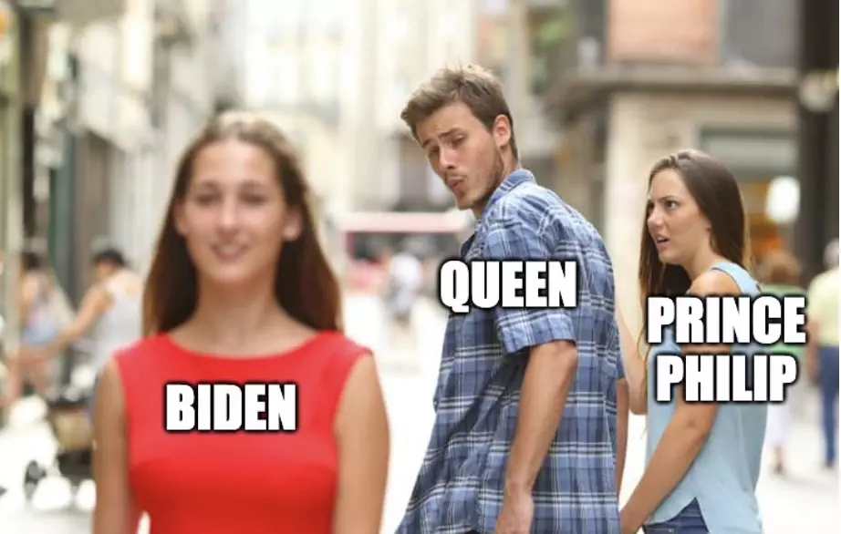Queen Getting Ready To Meet Biden Meme