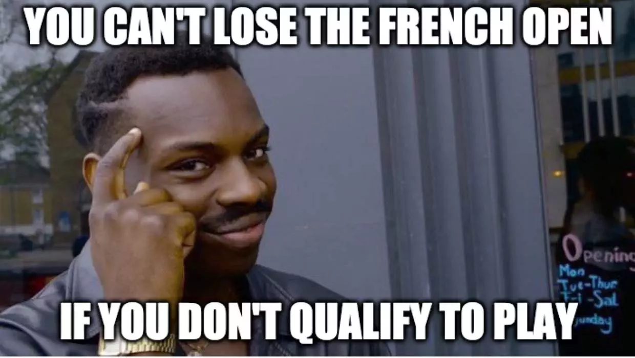 Federer Defeated Before French Open Meme