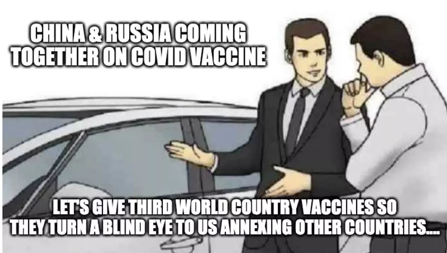 Russia China Agree On Covid Vaccine Meme