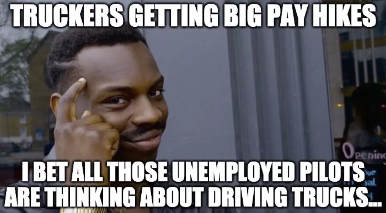Truckers Get Big Pay Rises Meme