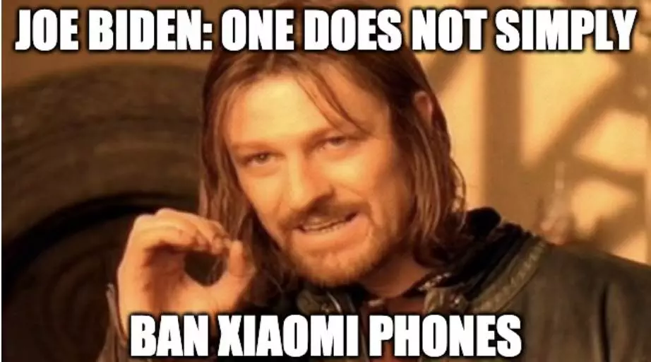 Xiaomi Phone Ban Meme