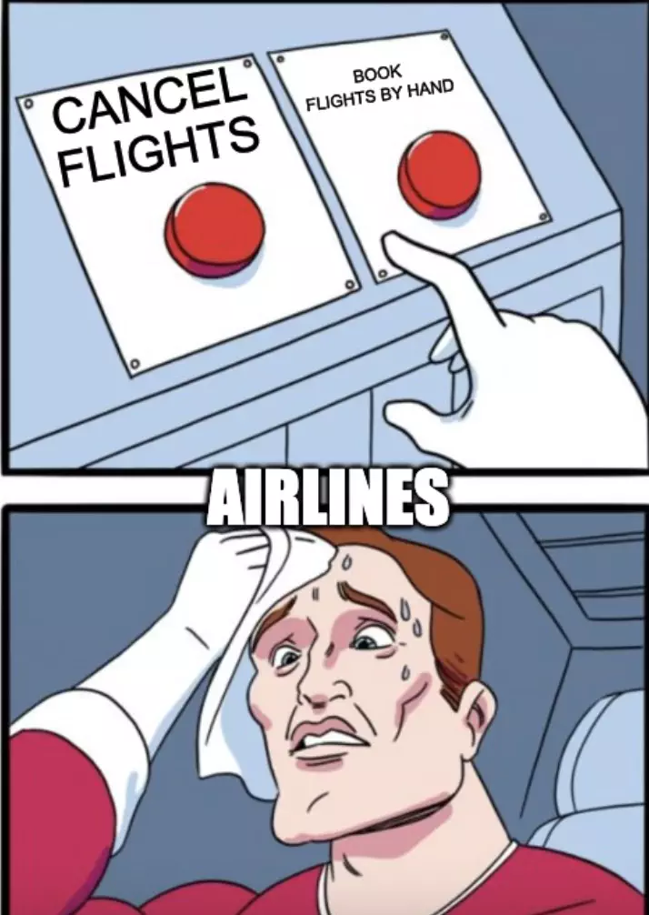 Airline Disruption Meme