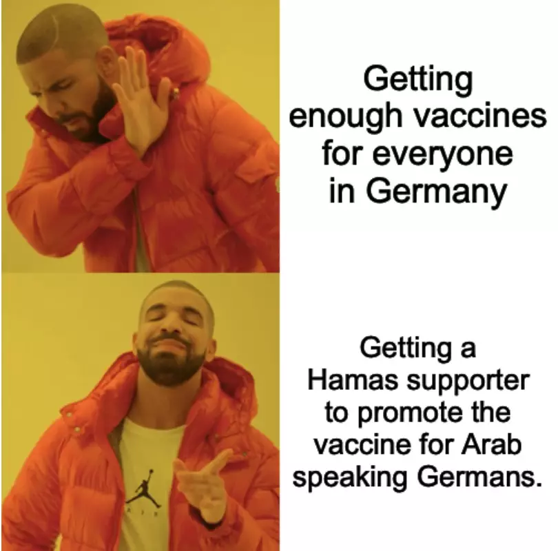 Germany Vaccine Promotion Meme