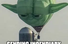 Hamas Sends Balloon With Explosives To Israel Meme