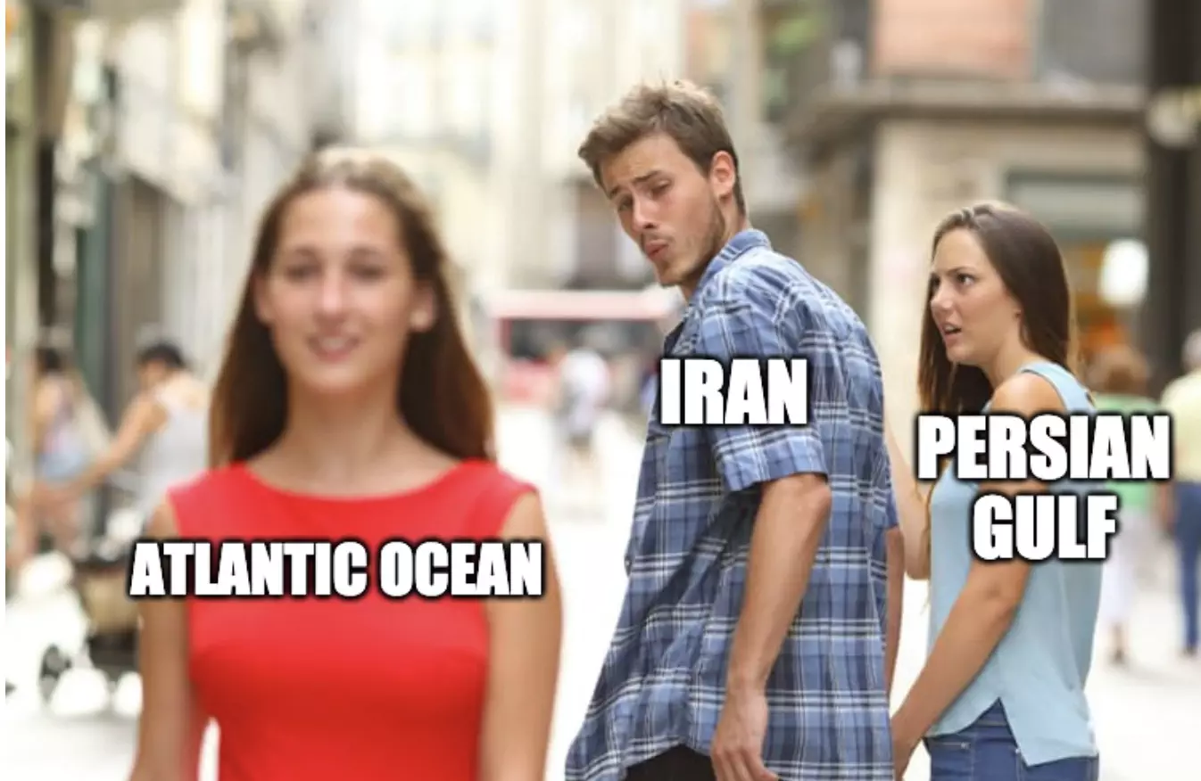 Iranians Reach Atlantic Meme