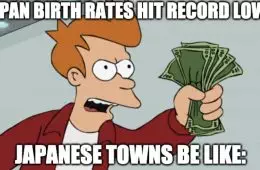 Japan Record Low Birthrate Meme