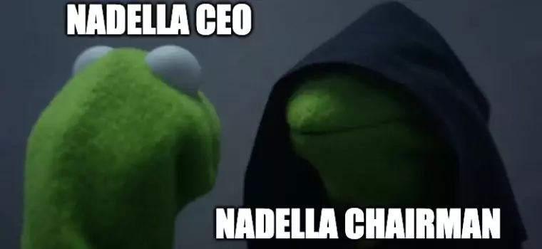 Nadella Named Chairman Of Microsoft Meme