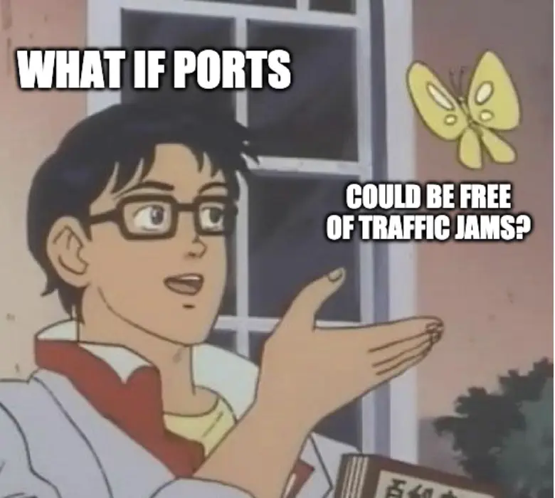 Retailers Plead With Biden To Fix Port Congestion Meme