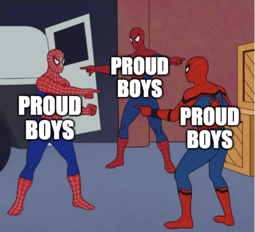 Proud Boys Chaos Meme