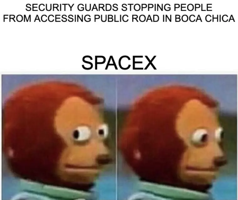 Spacex Using Unlicensed Security Guards Meme