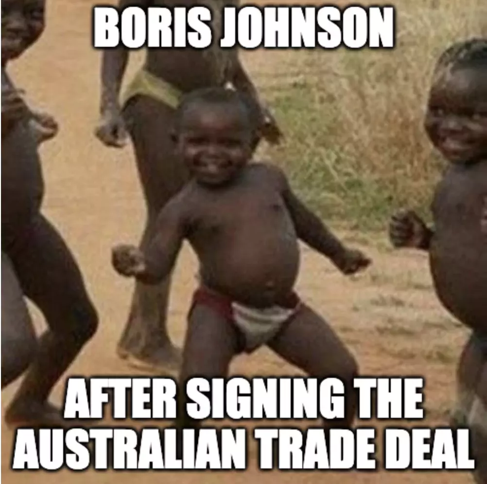 Uk Australia Trade Deal Meme