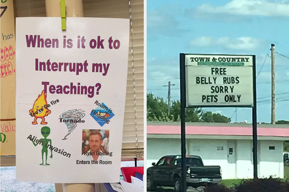 15 Funny Signs To Laugh At And Share With Friends