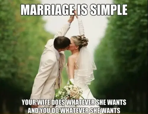 15 Funny Memes For Newly Wed Couples