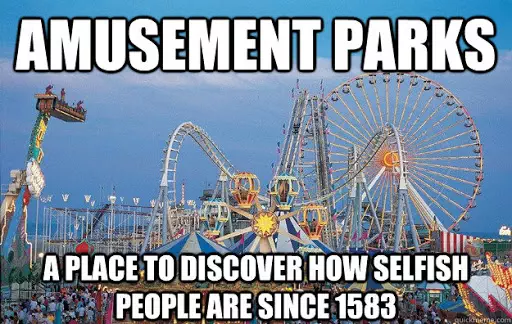 15 Funny Amusement Park Memes