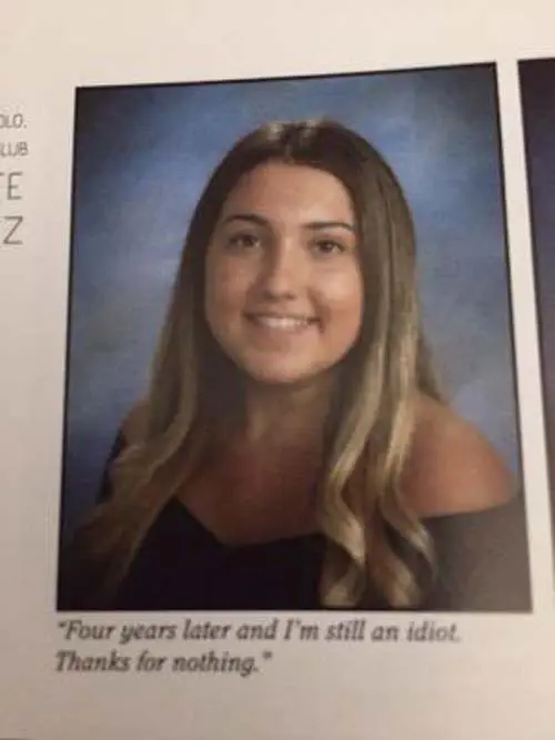 30 Crazy Year Book Quotes To Crack You Up 