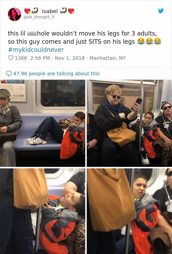 30 Strange And Weird Pictures Taken On The Subway