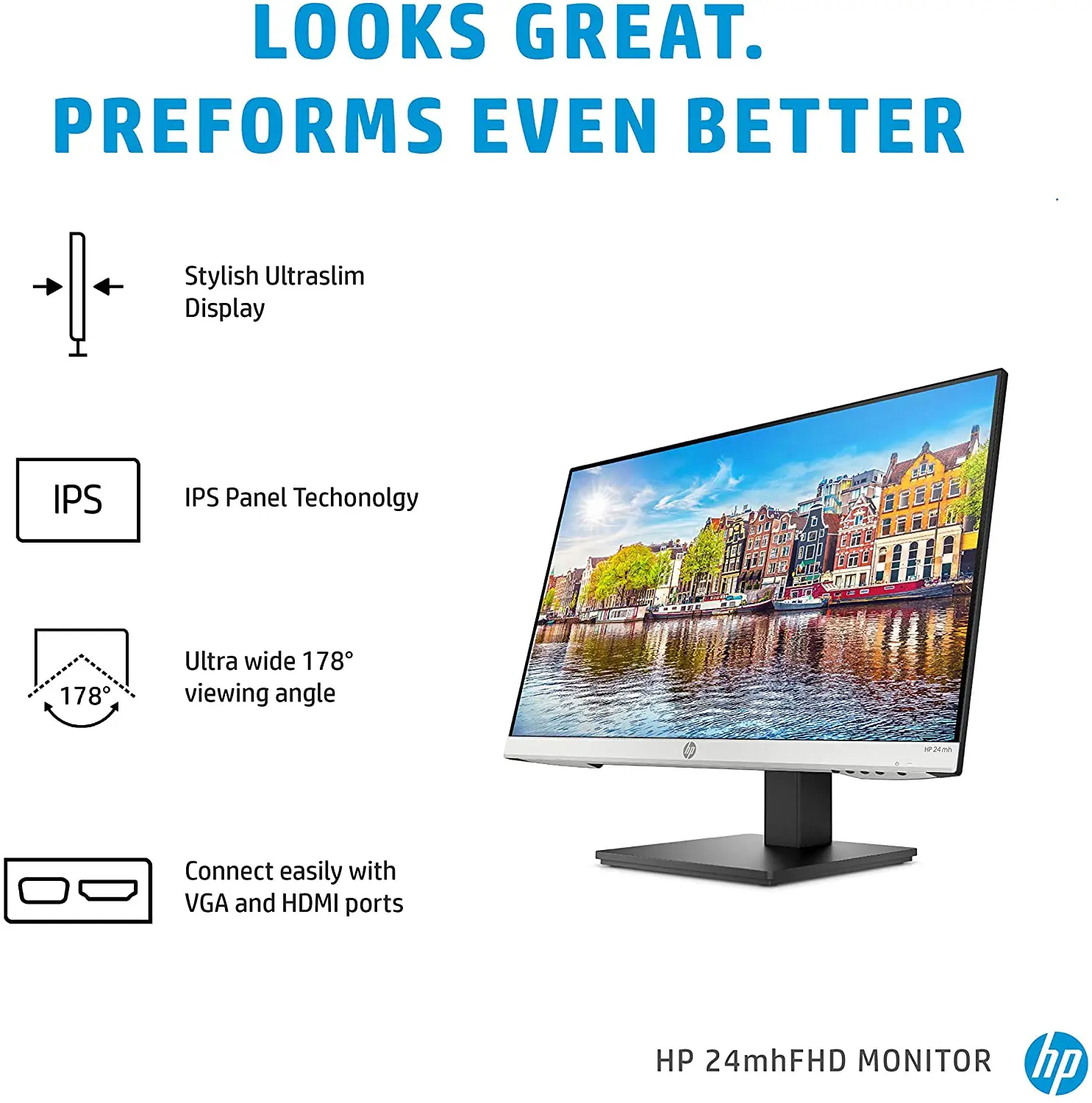 The Awesome Hp 24Mh Fhd Monitor Has Something For Everyone