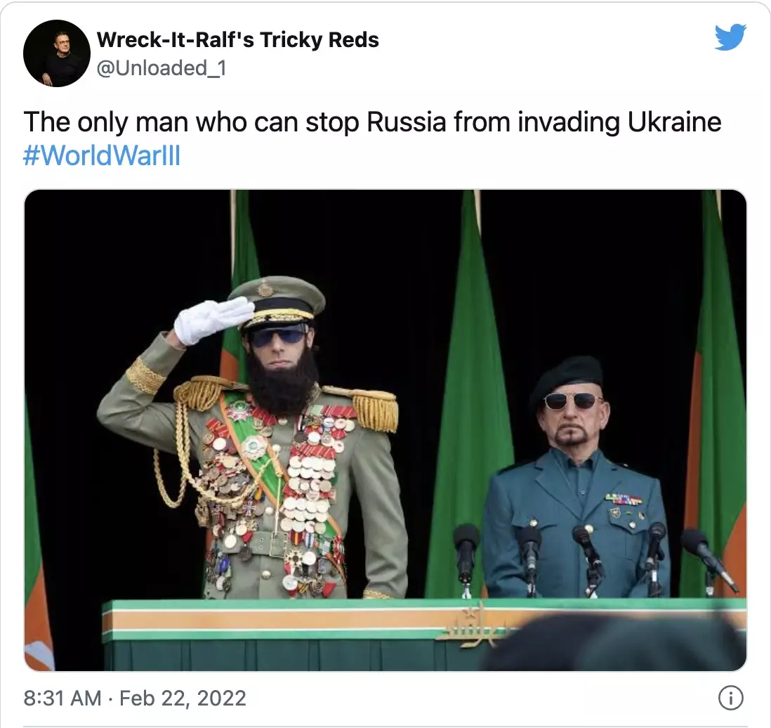 12 Ww3 Memes While Russia Flexes In Ukraine