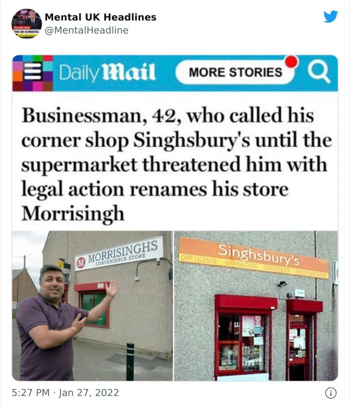 30 Terrific ‘Mental Uk Headlines’ That Are 100% British