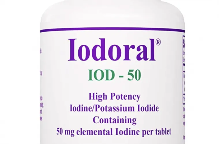 The Approved Optimox Iodoral 50 Mg Iodine Tablets For Thyroid Protection