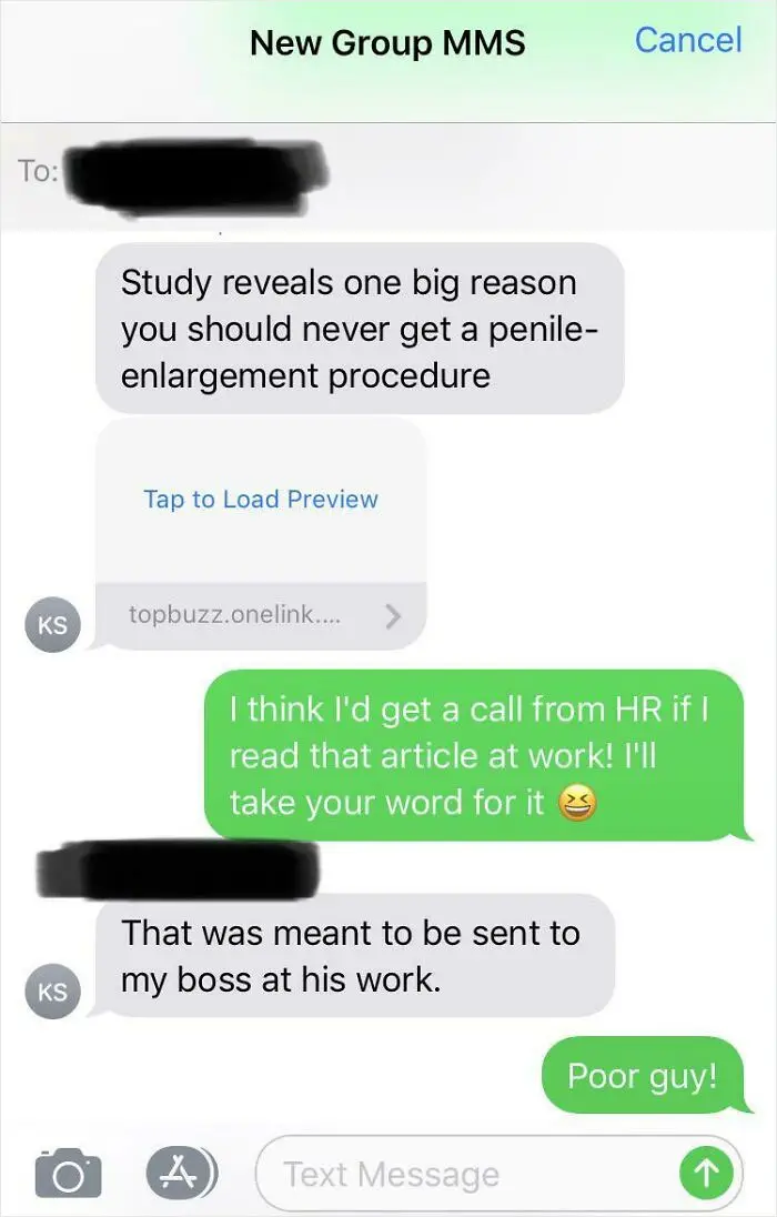 30 Embarrassing Texts People Sent To Group Chats Instead Of Privately