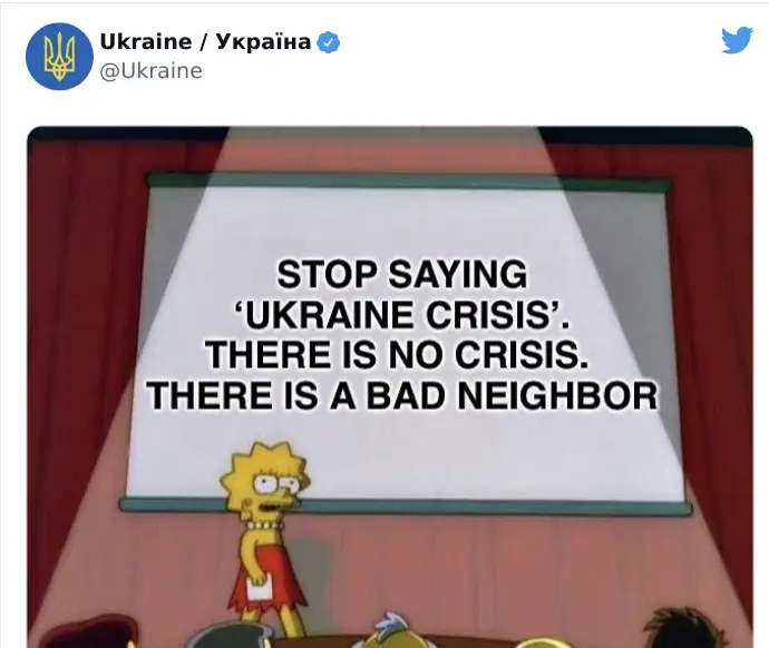 Funny Ukraine War Memes Lisa Simpson Ted Talk