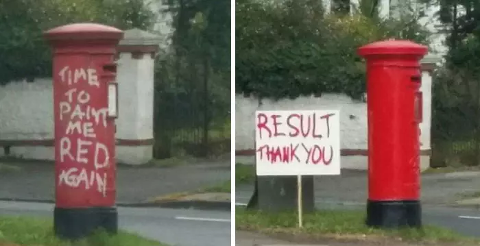 30 Wholesome Cases Of Vandalism You'Ll Absolutely Love