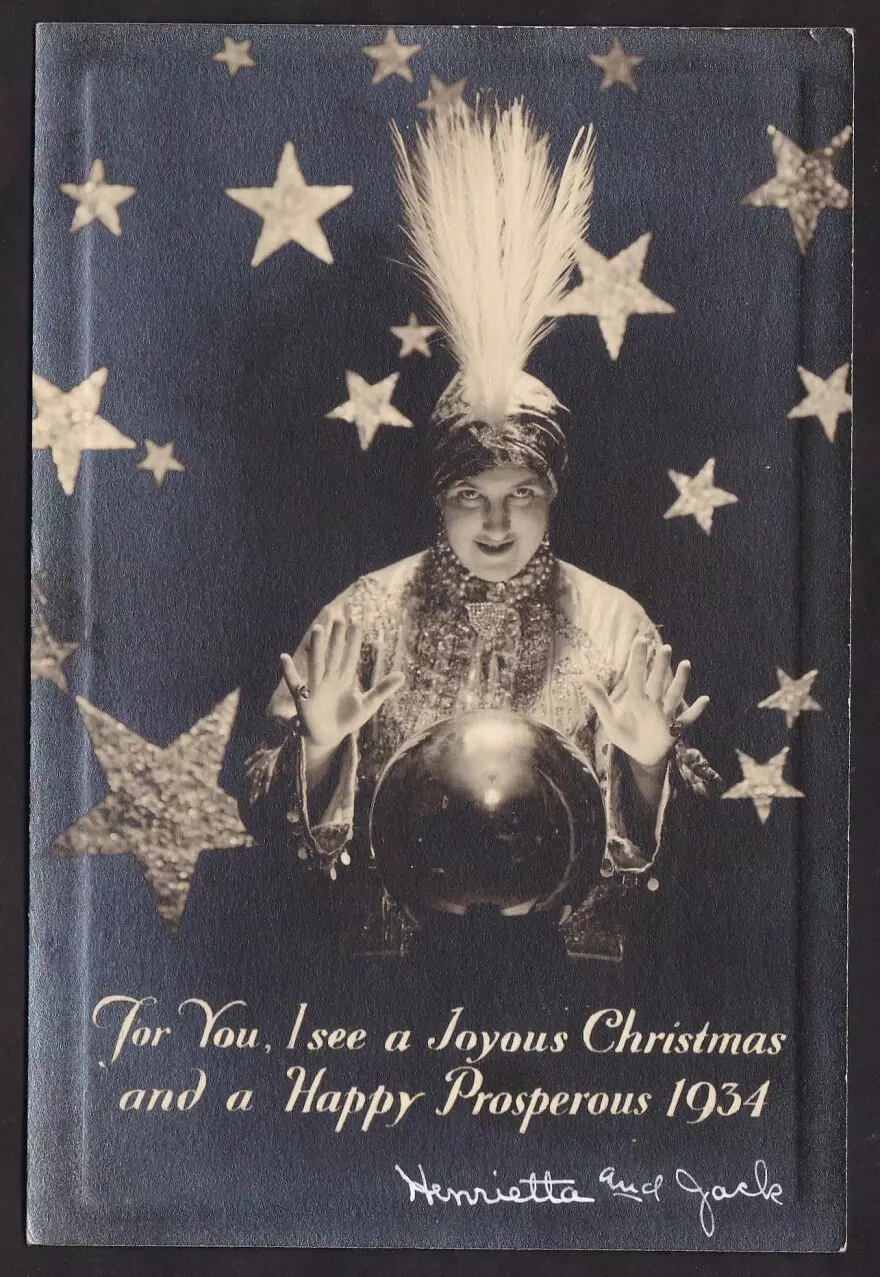 30 Insane Eyecatching Vintage Christmas Cards