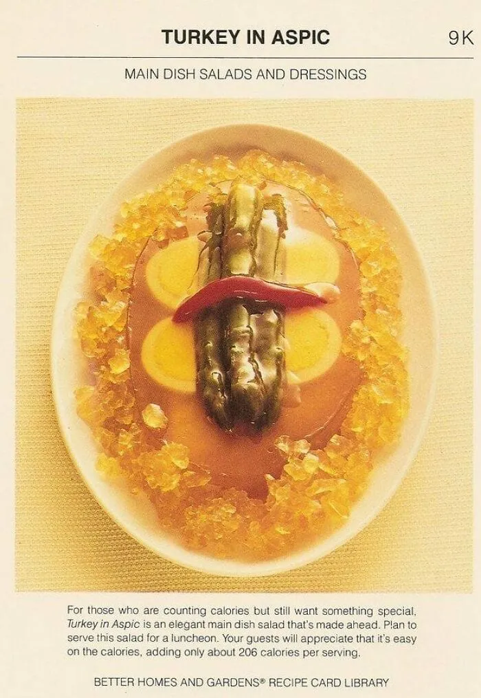 30 Horrifying Vintage Recipes That Were Actually Used A Decade Ago