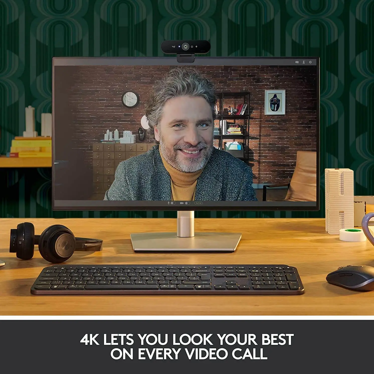The Unbelievable Little Logitech Brio 4K Webcam Is A Work From Home Essential