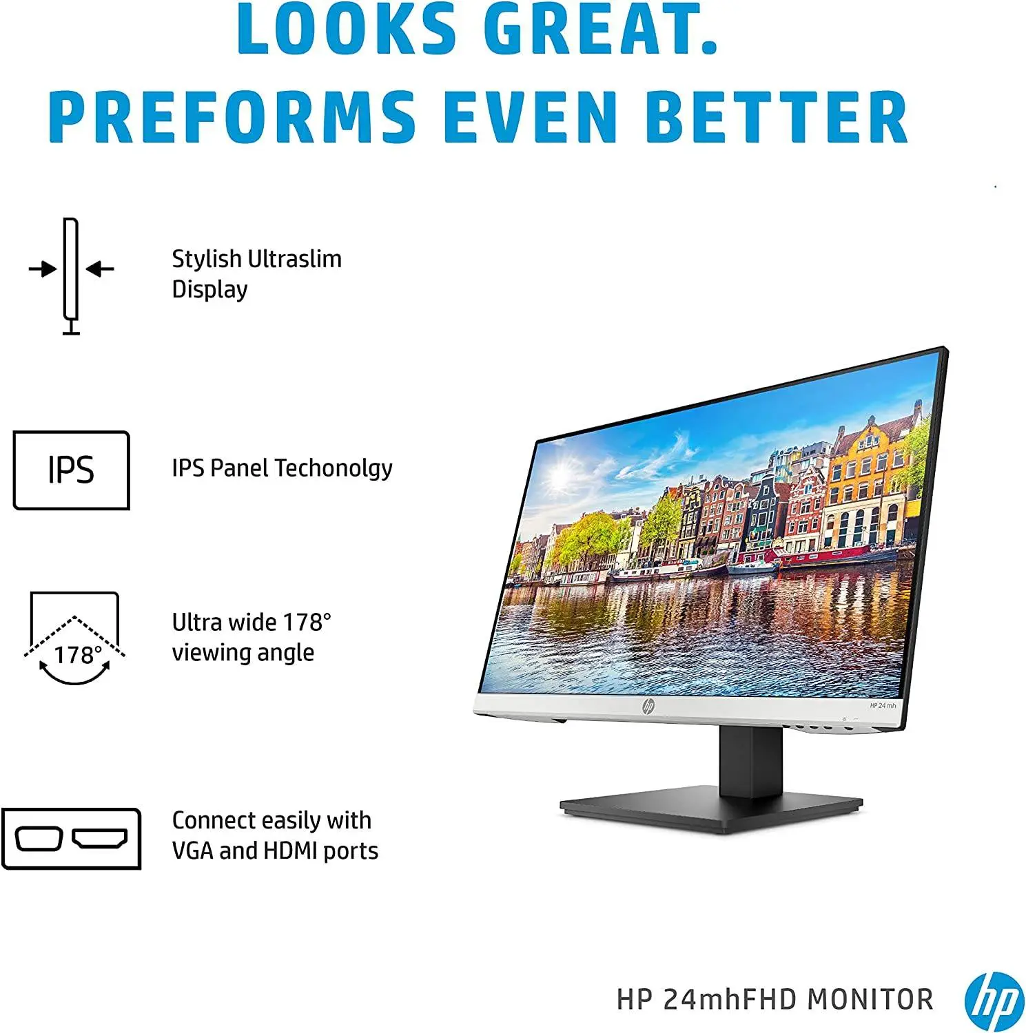 The Amazing High Quality Hp 24Mh Fhd Monitor