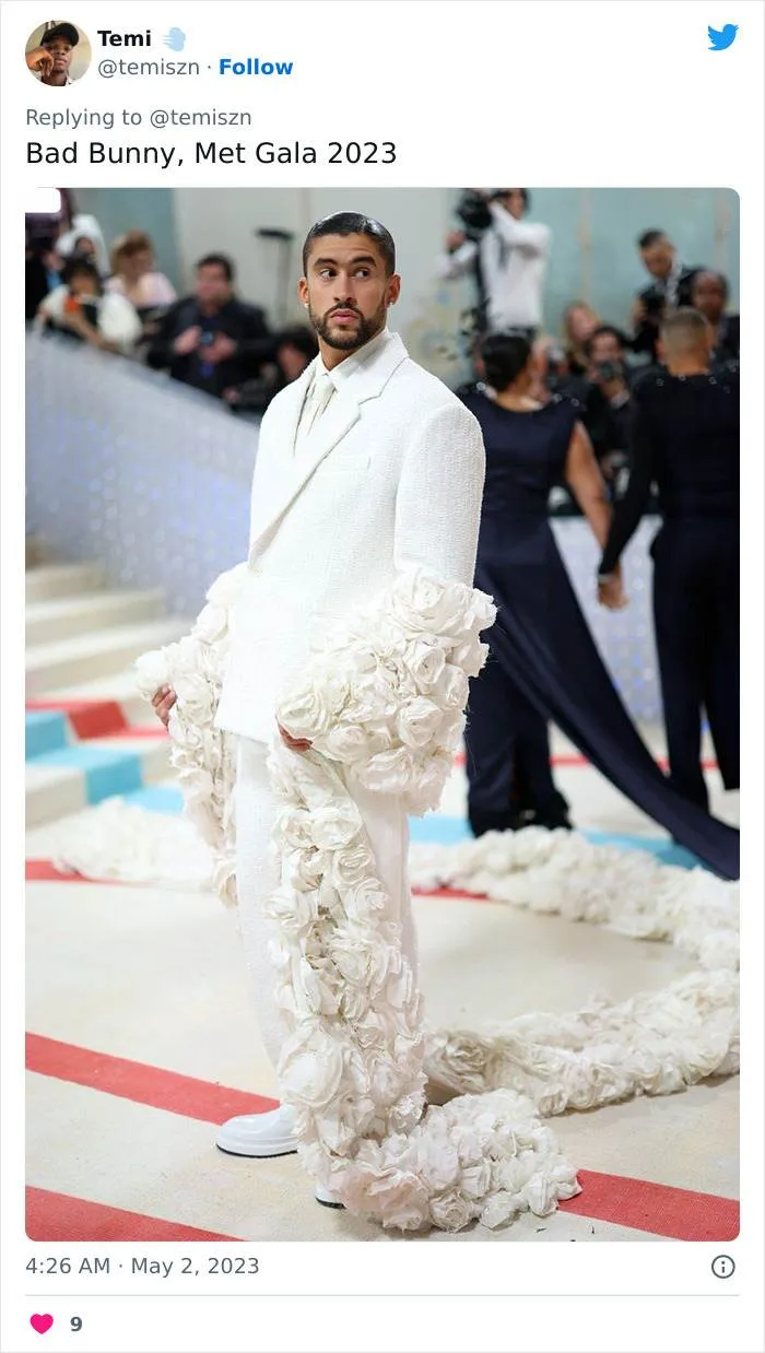 30 Of The Most Beautiful And Bizarre Outfits From The Met Gala