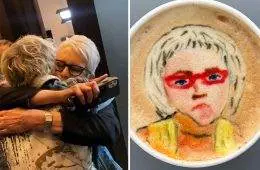 This Barista Is Painting Portraits Of Celebrities In Cafe And Surprises Them 64A53Ecb63Dc8 880