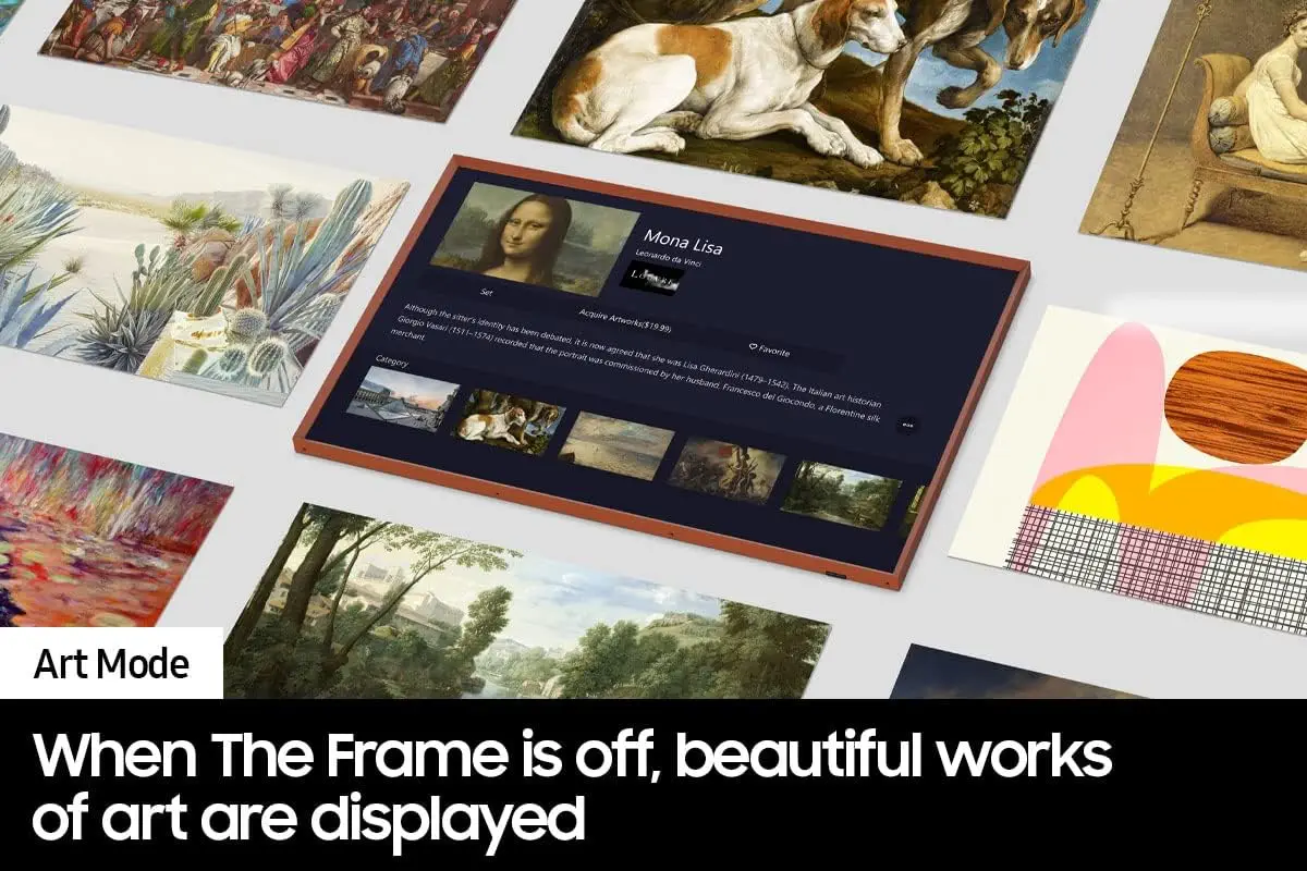 The Ultra Slim Samsung 32Inch Class Qled The Frame