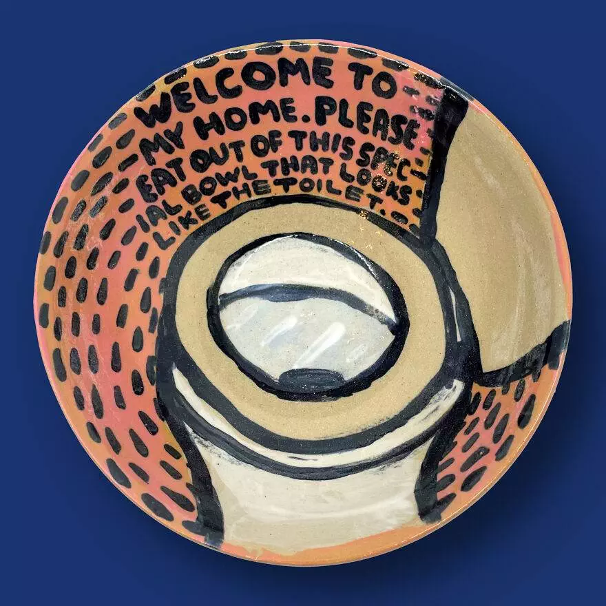 37 Dishes With Issues By Ceramic Artist Dave Zackin 63C0Bde8B397A 880