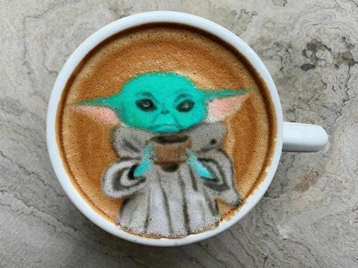 659416952F363 Cool Latte Art