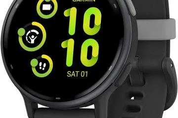 Garmin Vívoactive 5, Health And Fitness Gps Smartwatch, Amoled Display, Up To 11 Days Of Battery, Black