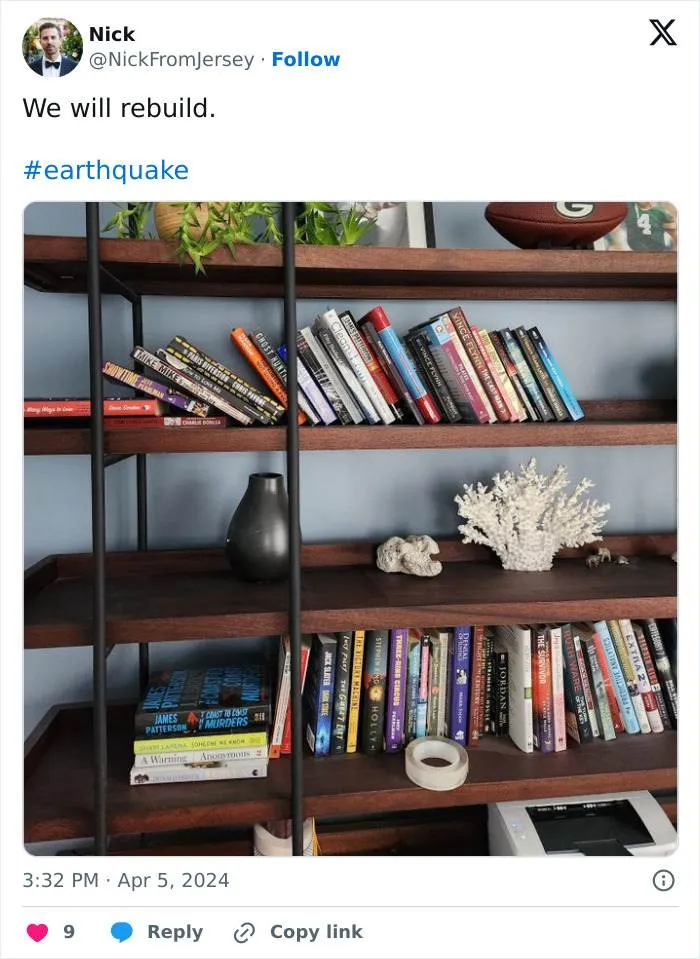 30 Hilarious Images From The &Quot;We Will Rebuild&Quot; Trend After The East Coast Earthquake