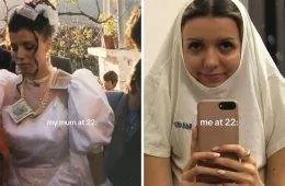 30 Hilarious Contrasts Between Parents And Their Younger Selves