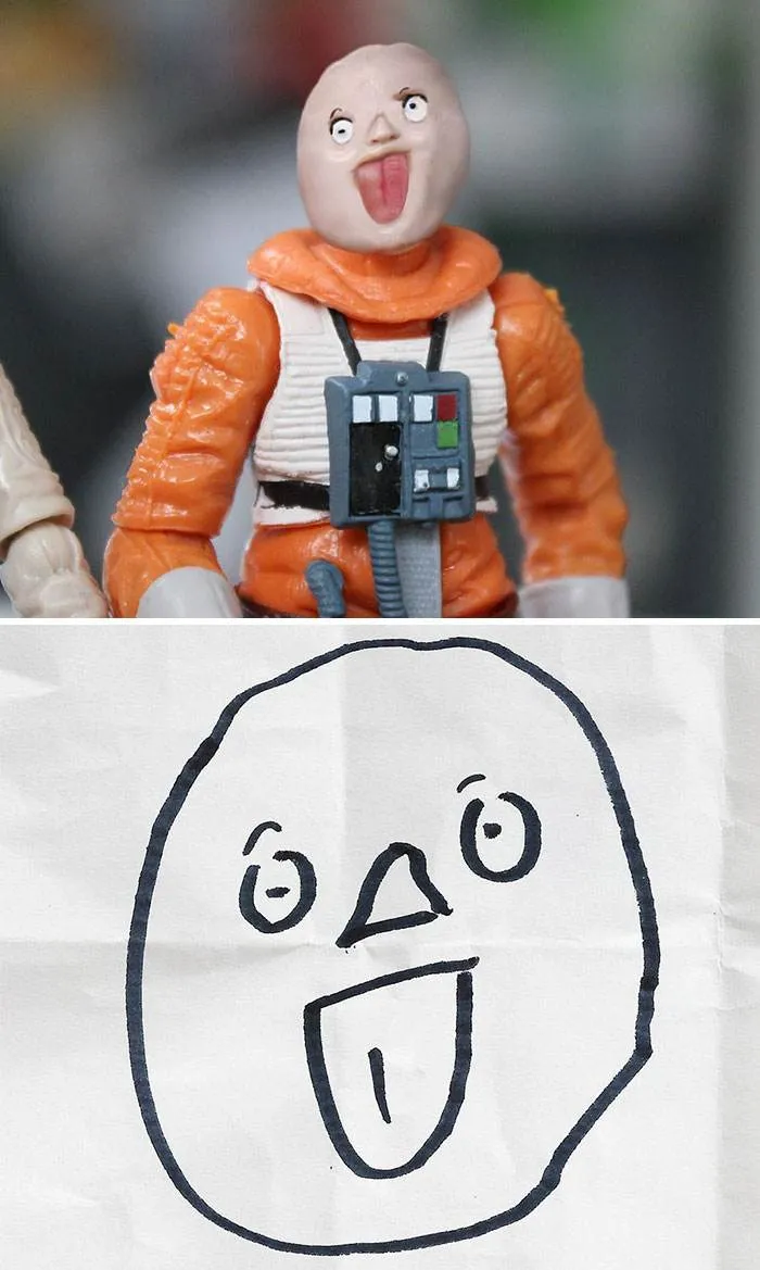 30 Funny Images: What Happens When Kids' Drawings Come To Life