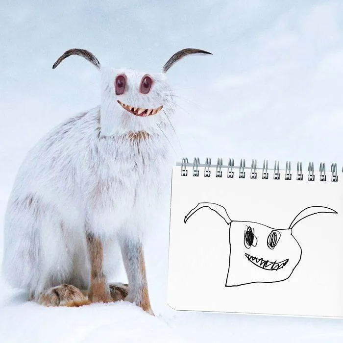 If Kids Drawings Were Real 66076Efacdbf1 700