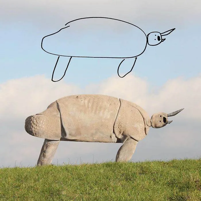 If Kids Drawings Were Real 660851B6D410B 700