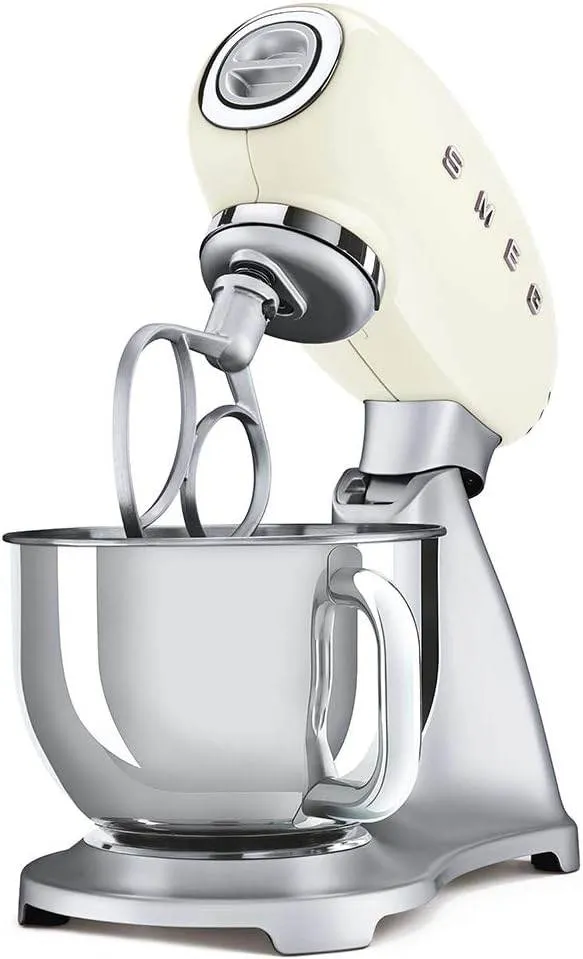 Smeg 50'S Retro Cream Stand Mixer: Vintage Charm Meets Modern Performance