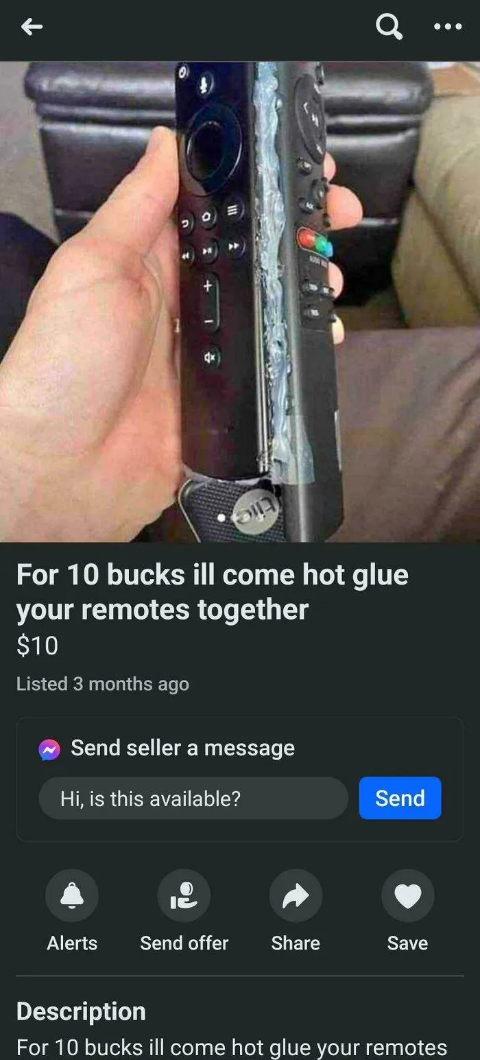 30 Hilariously Bizarre Listings From Online Marketplaces