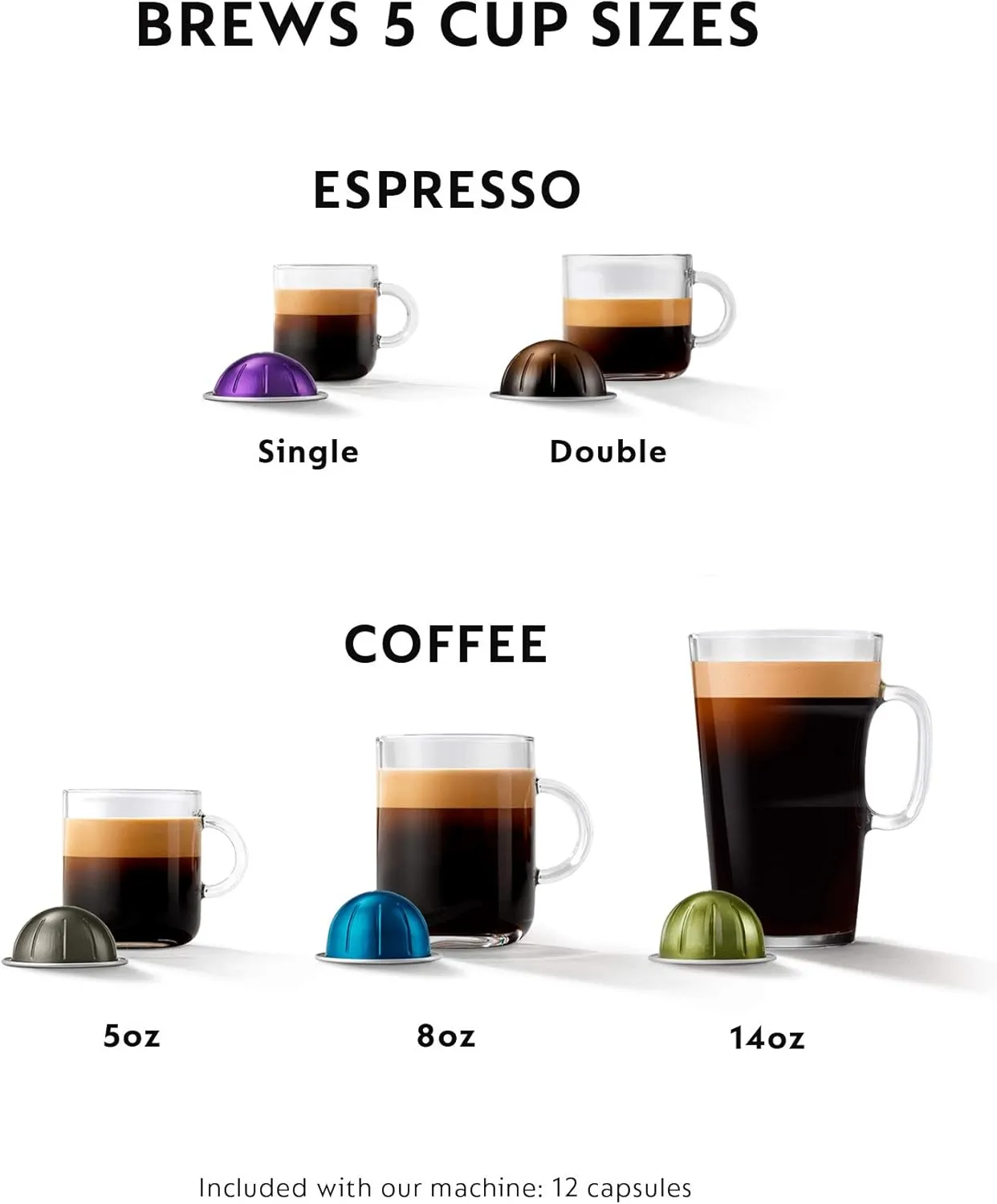 Nespresso Vertuoplus Coffee And Espresso Maker