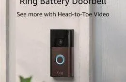 Allnew Ring Battery Doorbell, Headtotoe Video, Live View With Twoway Talk, And Motion Detection &Amp; Alerts (2024 Release), Venetian Bronze