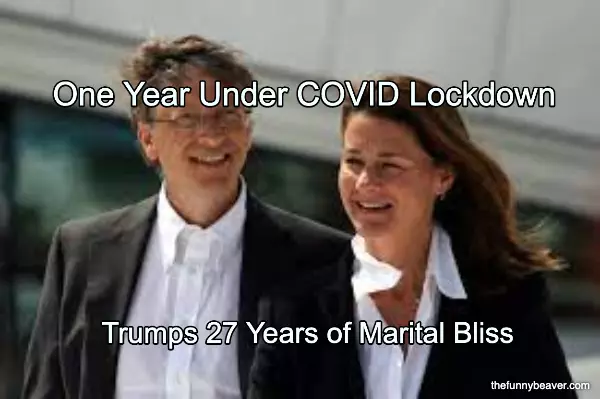 Trumps 27 Years Of Marital Bliss... One Year Under Covid Lockdown