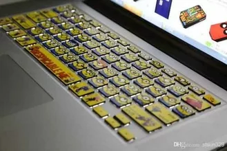 Despicable Me Minions Laptop Keyboard Stickers Decals 012